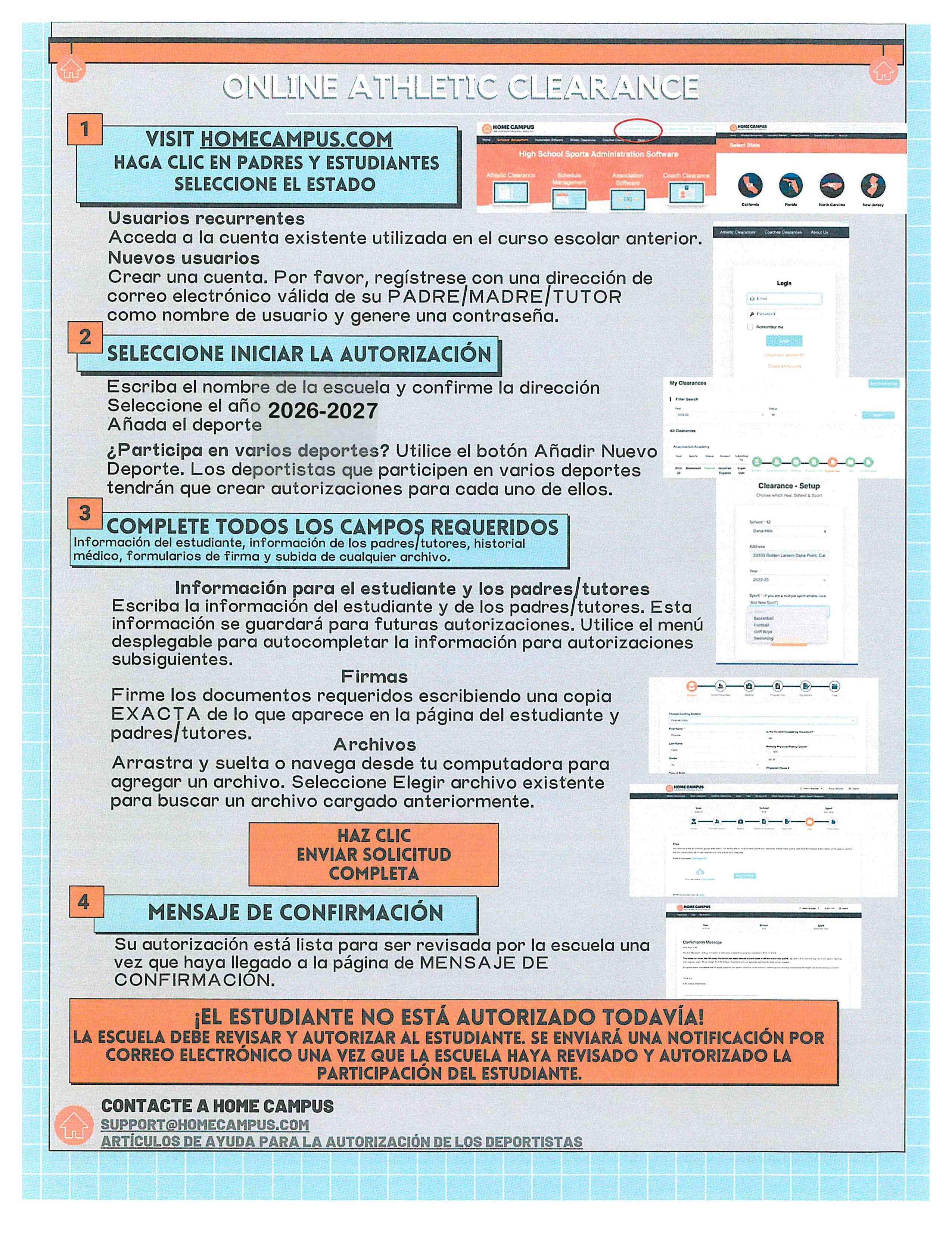 Spanish Clearance